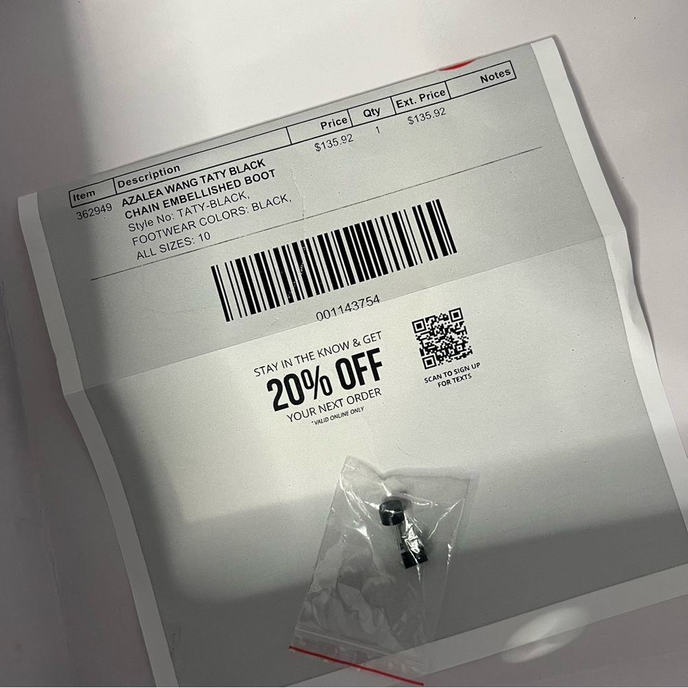 Black Azalea Wang Chain Embellished Boot - image 3